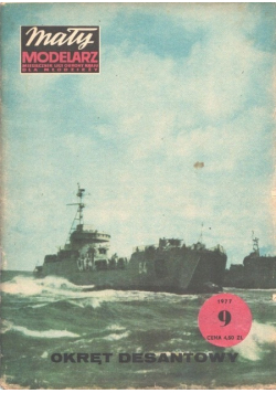 Mały modelarz nr 9 Okręt desantowy