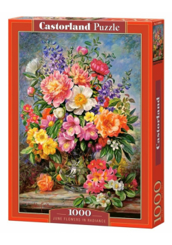 Puzzle 1000 Bukiet kwiatów CASTOR