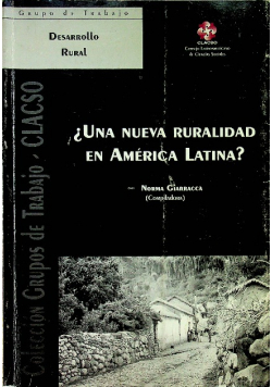 Una nueva ruralidad en America Latina