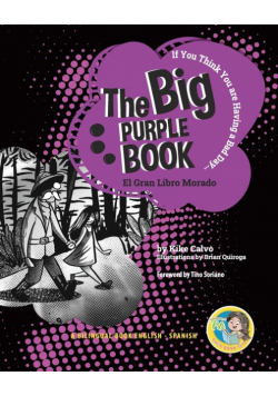 The Big Purple Book. Dual-language Book. Bilingual English-Spanish