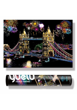 Magiczna Zdrapka - Tower Bridge Plus 75x52cm
