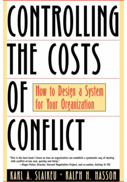 Controlling Costs Conflict