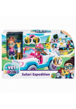 Super Vet Squad. Laleczka Yara z samochodem