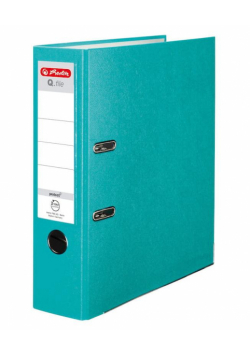 Segregator A4 8cm PP turkusowy Q file