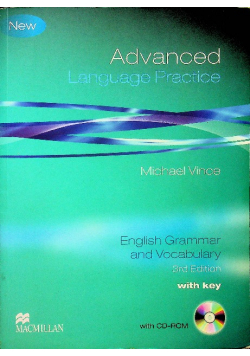 Advanced Language Practice English Grammar and Vocabulary z CD