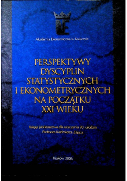Perspektywy dyscyplin statystycznych