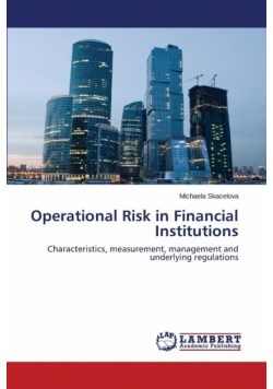 Operational Risk in Financial Institutions