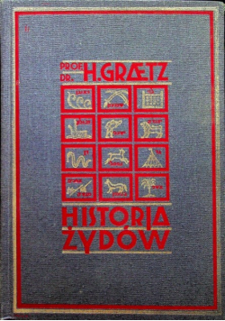 Historja Żydów tom 1 reprint z 1929 r