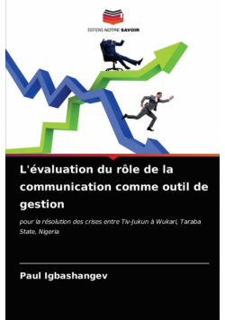 L'évaluation du rôle de la communication comme outil de gestion