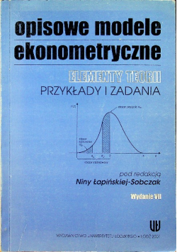 Opisowe modele ekonometryczne