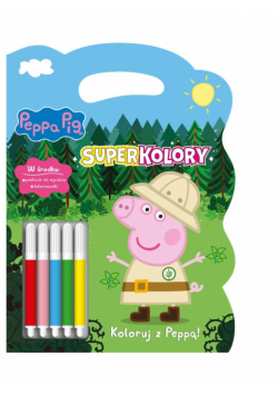 Peppa Pig. Superkolory. Koloruj z Peppą