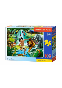 Puzzle 100 Jungle Book CASTOR