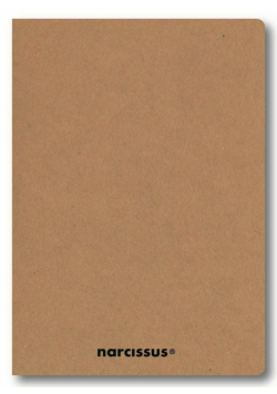 Zeszyt A4/48K kratka Eco Kraft (6szt) NARCISSUS