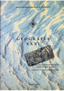 Geografia XXXI