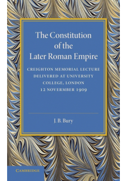 The Constitution of the Later Roman Empire