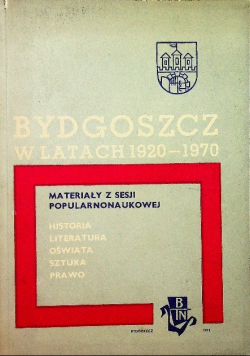 Bydgoszcz w latach 1920 - 1970