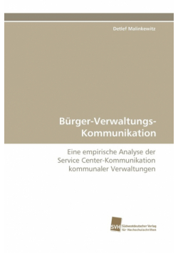 Burger-Verwaltungs-Kommunikation