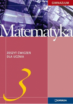 Matematyka GIM 3 ćw OPERON