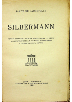Silbermann 1925 r.