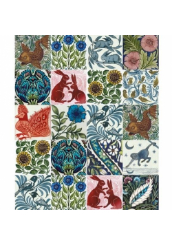Karnet 17x14 Arts and Crafts tile designs