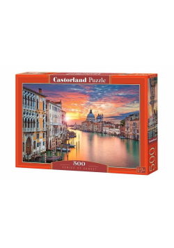 Puzzle 500 Wenecja o zachodzie słońca CASTOR