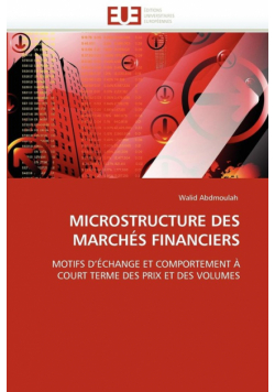 Microstructure des marchés financiers