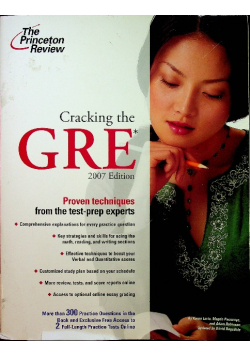 Cracking the GRE 2007 Edition