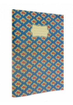 Vintage B Zeszyt A5/40K linia niebieski