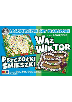 2 gry Wąż Wiktor/Pszczółki Śmieszki