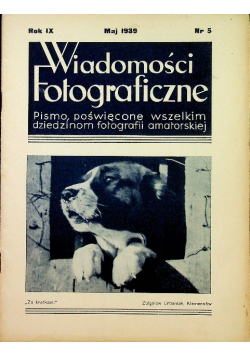 Wiadomości fotograficzne 1939