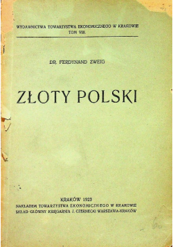 Złoty polski 1923 r.