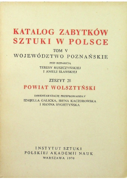 Katalog zabytków sztuki w Polsce Tom V zeszyt 28