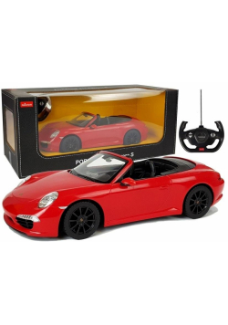 Auto R/C Porsche 911 Rastar 1:14 czerwone