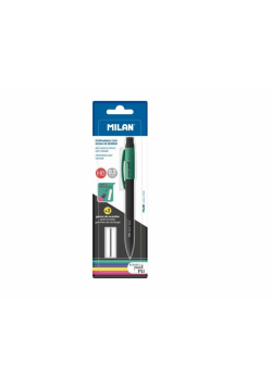 Ołówek mechaniczny PL1 HB 0,5mm + 2 gumki MILAN