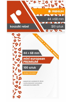 Koszulki Mini European Premium 45x68 (100szt)REBEL