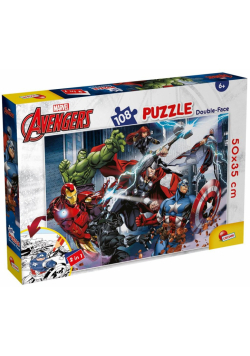 Puzzle dwustronne 108 Marvel Avengers