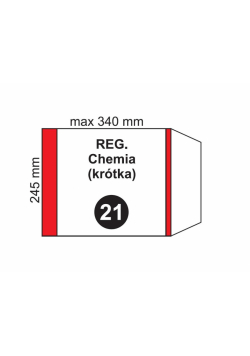 Okładka na podr regulowana krótka NR 21 (20szt)