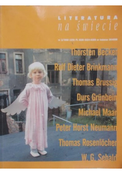 Literatura na świecie nr 3 / 1998