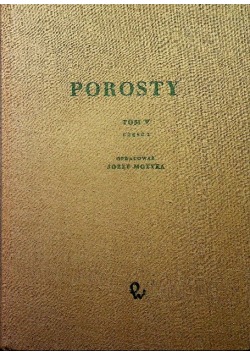Porosty tom V część 2