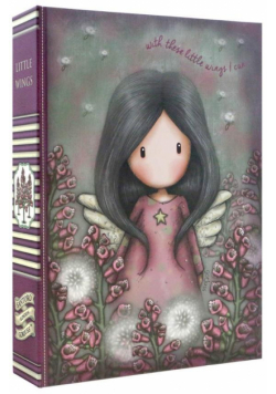 Zestaw: notes, długopis, naklejki - Little Wings