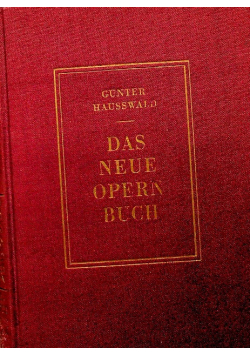 Das neue opern buch