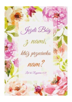 A Kartka składana - Jeżeli Bóg z nami