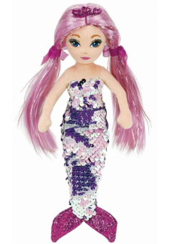 TY Mermaids Lorelei - fioletowa syrenka 27cm