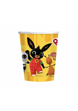 Kubeczki papierowe Bing 250ml 8szt