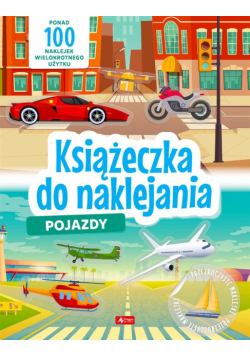Pojazdy. Książeczka do naklejania