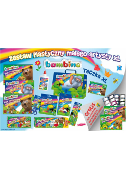 Zestaw plastyczny małego artysty XL BAMBINO