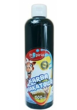 Farba plakatowa ciemnozielona 500ml