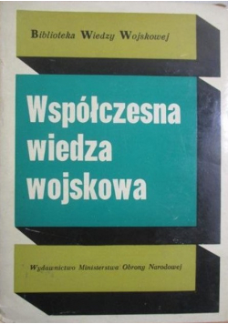 Współczesna wiedza wojskowa