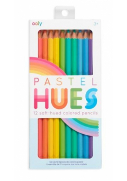 Kredki ołówkowe pastelowe Pastel Hues 12 kolorów