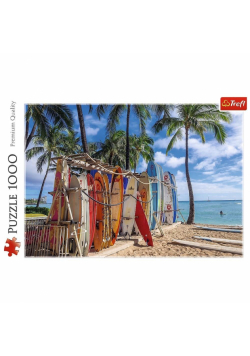 Puzzle 1000 Plaża Waikiki, Hawaje